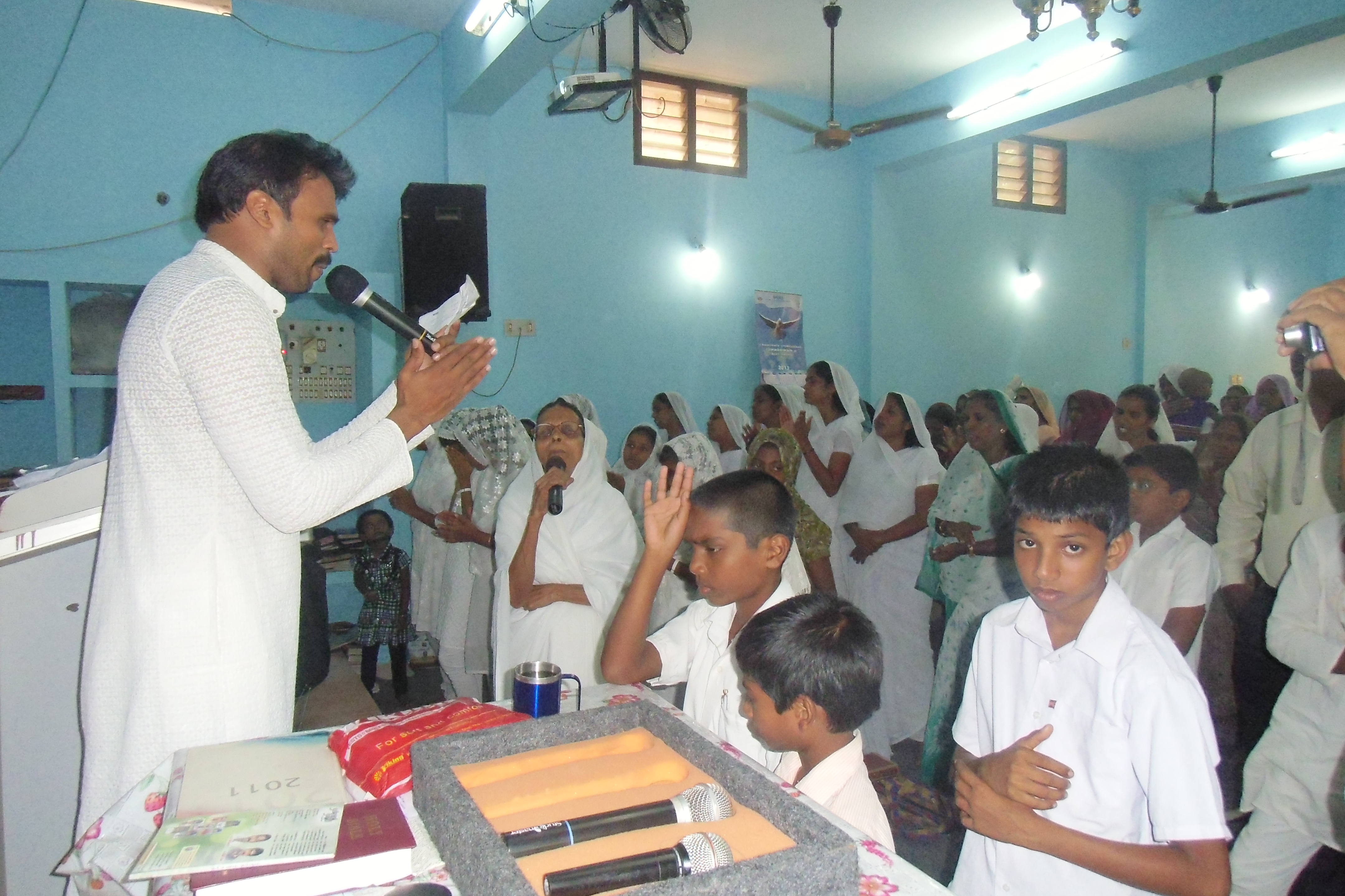 Church community gathering